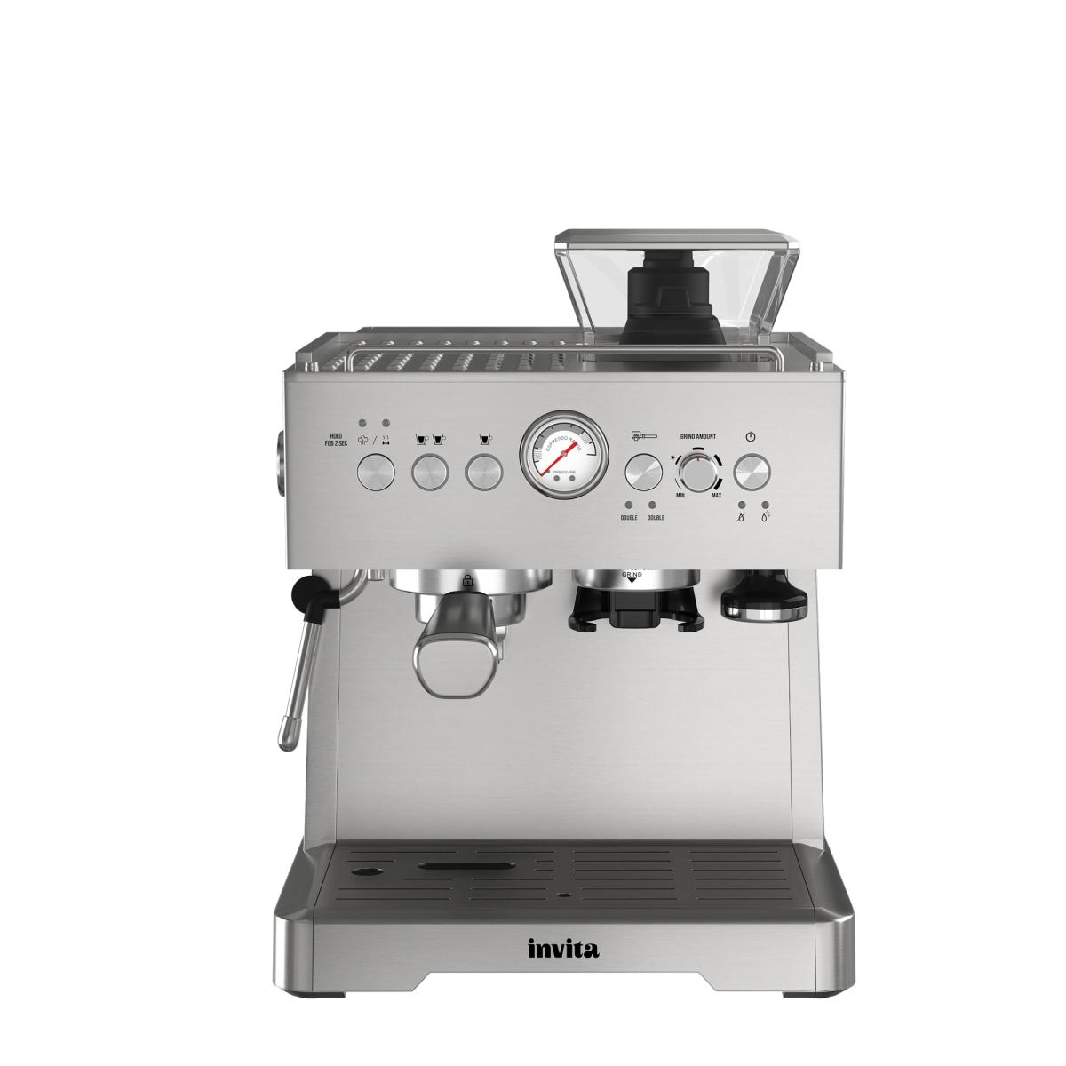 Cafeteira Espresso Com Moedor Integrado Invita 220 v